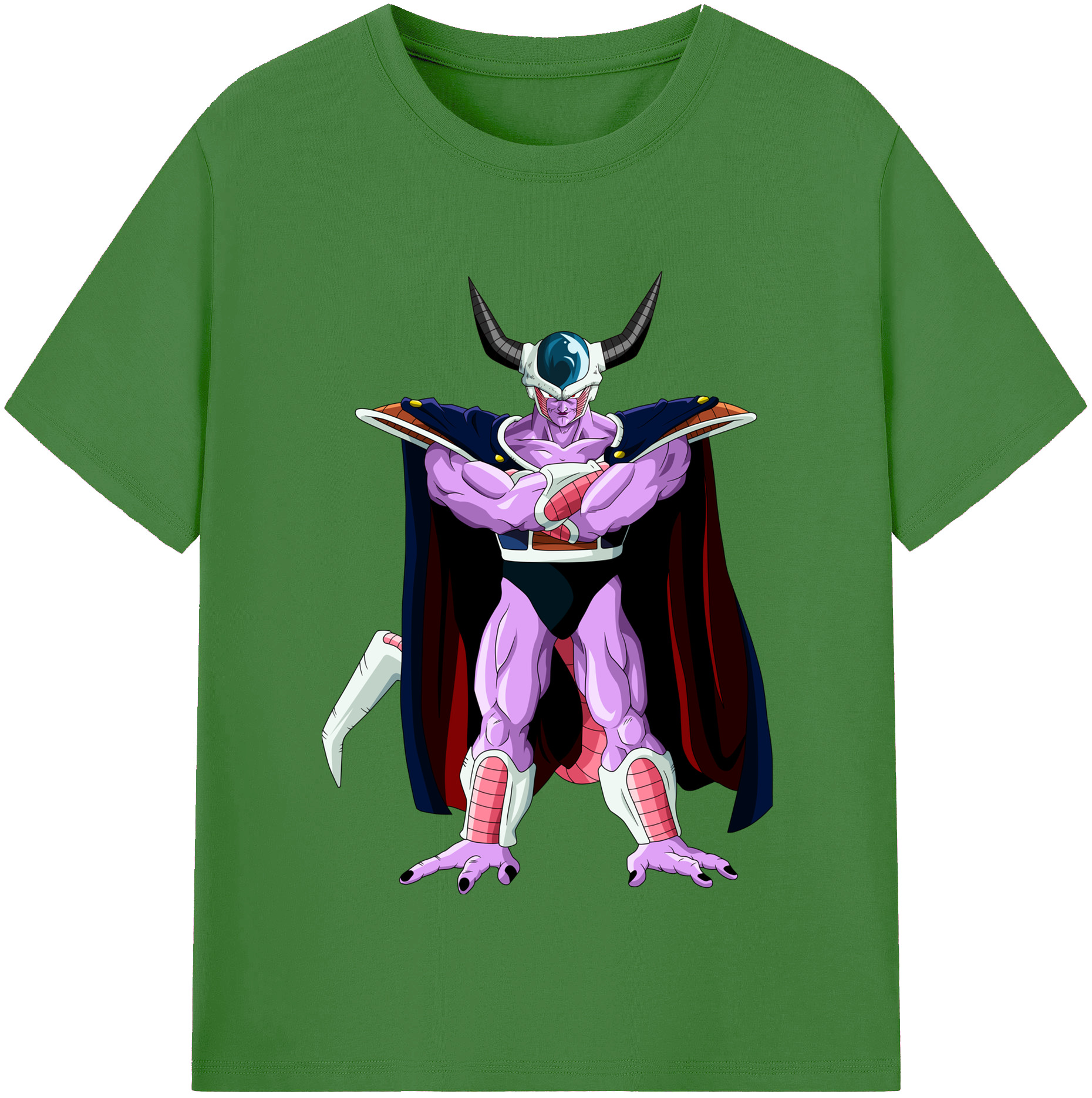 （画像用） ドラゴンボール コルド大王 DRAGON BALL King Cold レディースカジュアルプリントTシャツ（綿100％）
